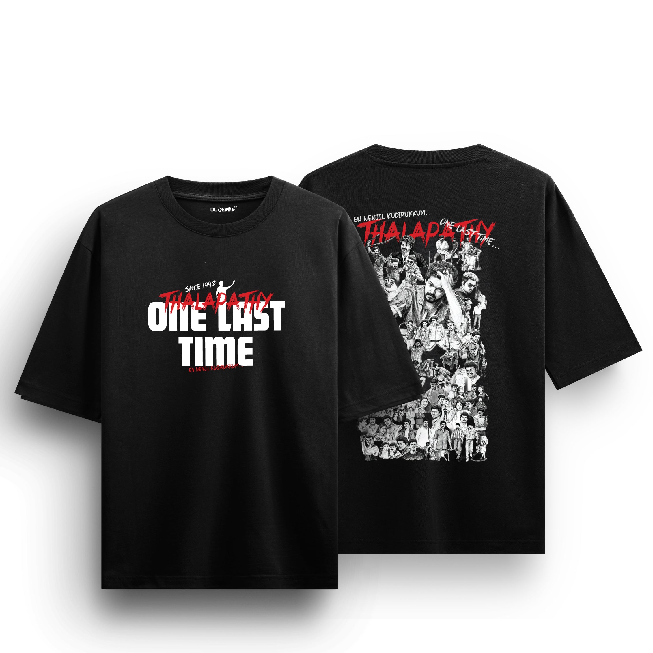 Thalapathy Vijay One Last Time T-Shirt – Dudeme