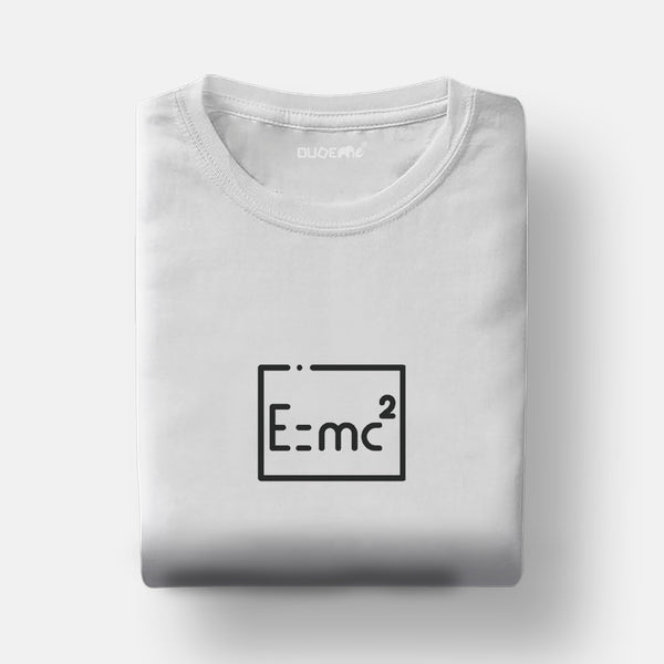 E = MC2 Half Sleeve Unisex Geek T-Shirt