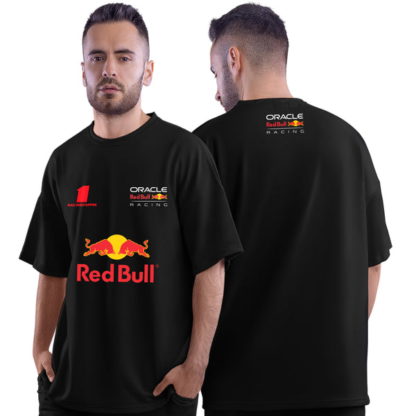 Red Bull Black Oversized T-Shirt