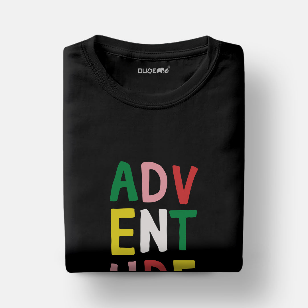 Adventure Unisex Travel Half Sleeve T-Shirt