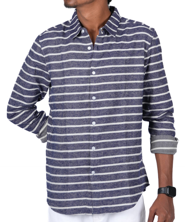 Men’s Textured Shirt (Navy)