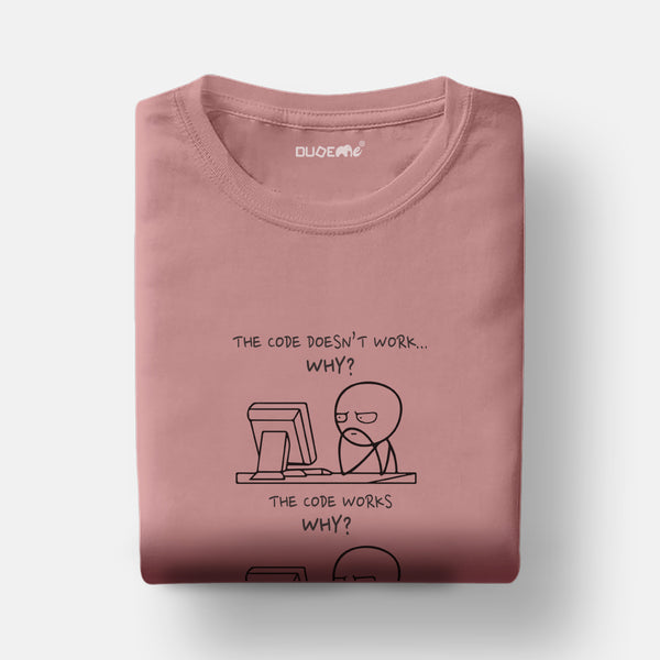 The Eternal Question Half Sleeve Unisex Geek T-Shirt