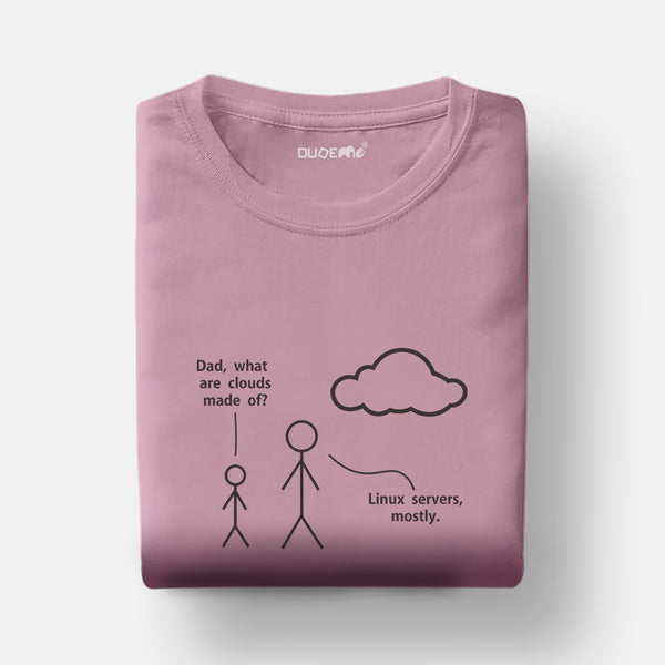 Clouds: The Origin Half Sleeve Unisex Geek T-Shirt