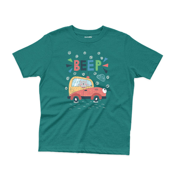 Beep Jeep Kids T-Shirt