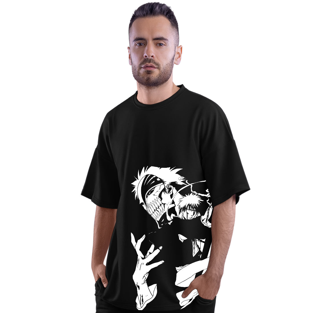 Bleach Reaper Unisex Oversized Anime T-Shirt