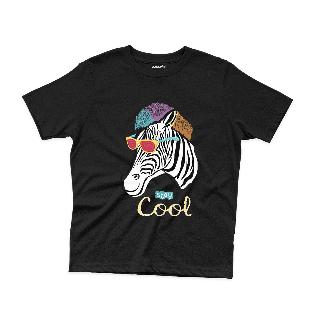 Coolest Zebra Kids T-Shirt