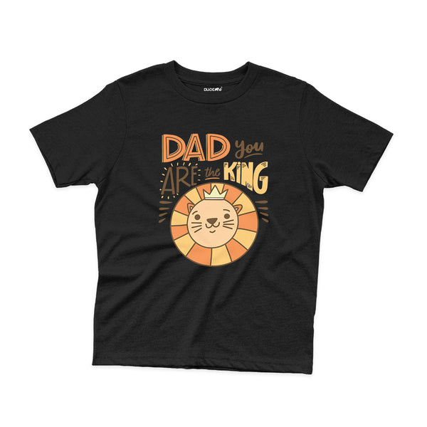 Dad is King Kids T-Shirt