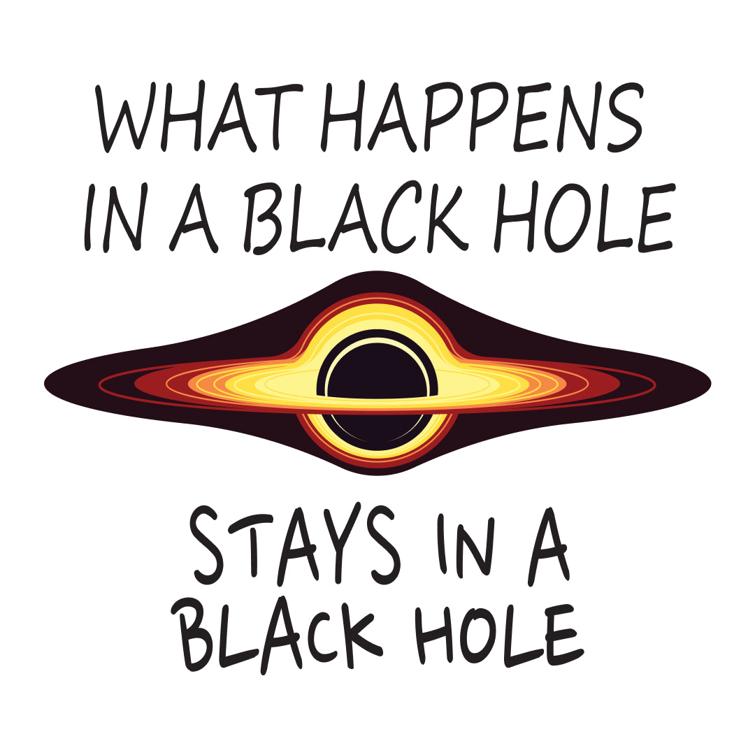 The Black Hole Mystery Half Sleeve Unisex Geek T-Shirt