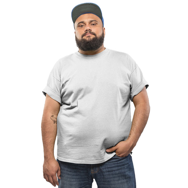 Grey Unisex Plus Size T-Shirt