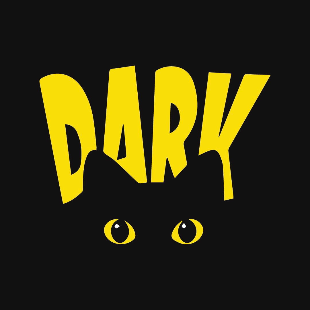 Dark Cat Cropped Hoodie