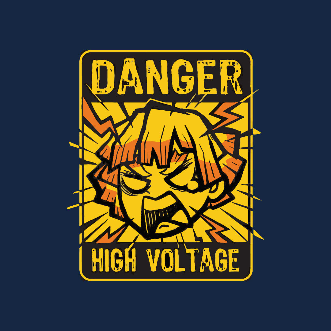 High Voltage Zenitsu Full Sleeve Anime T-Shirt