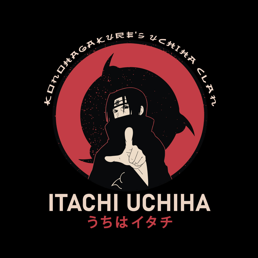 Itachi Uchiha Full Sleeve Anime T-Shirt