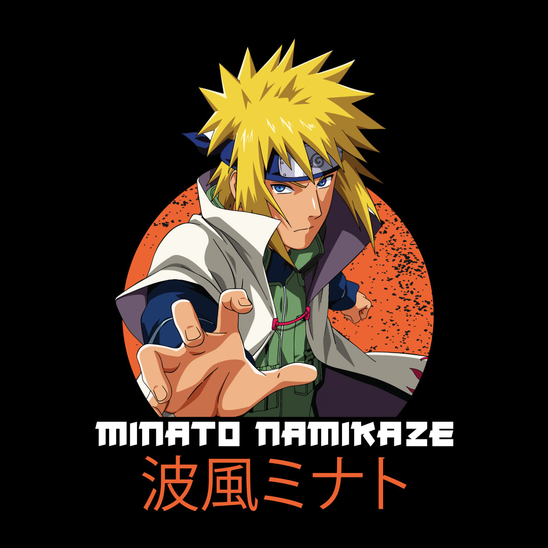 Minato Namikaze Full Sleeve Anime T-Shirt