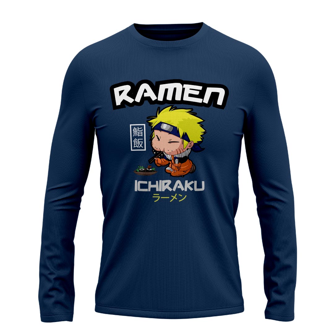 Ichiraku Ramen Full Sleeve Anime T-Shirt