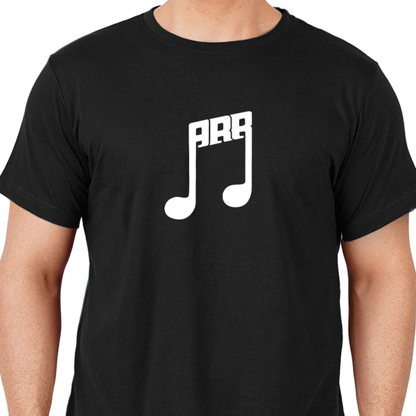 ARR Music Note Half Sleeve Unisex T-Shirt