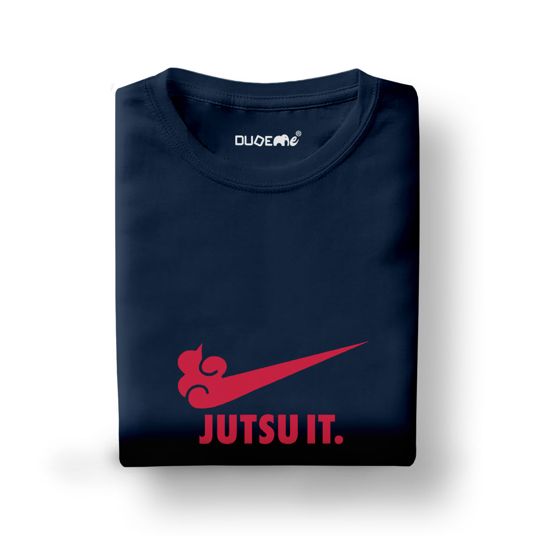 Jutsu It Naruto Half Sleeve Unisex T-Shirt