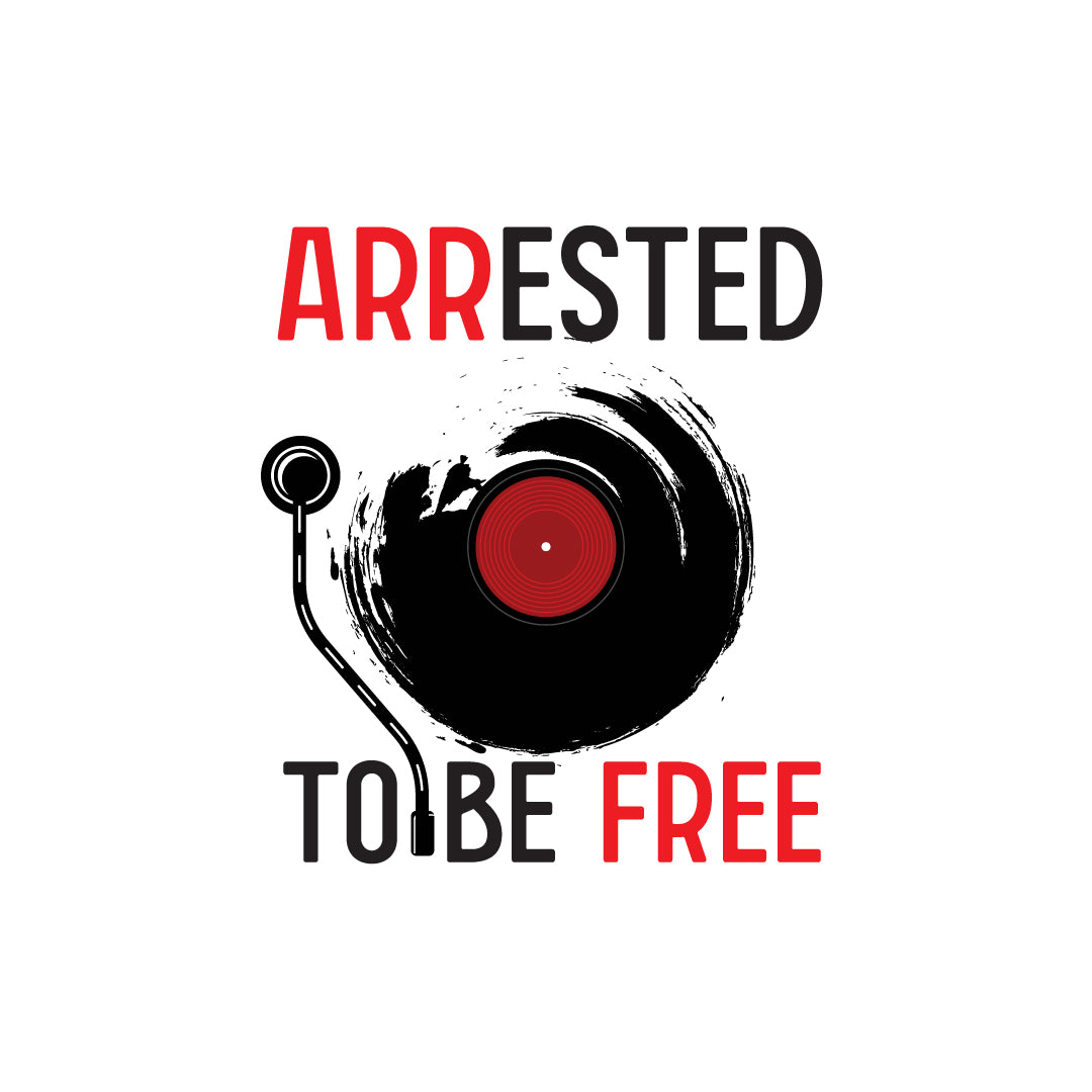 ARRested To Be Free Half Sleeve Unisex T-Shirt