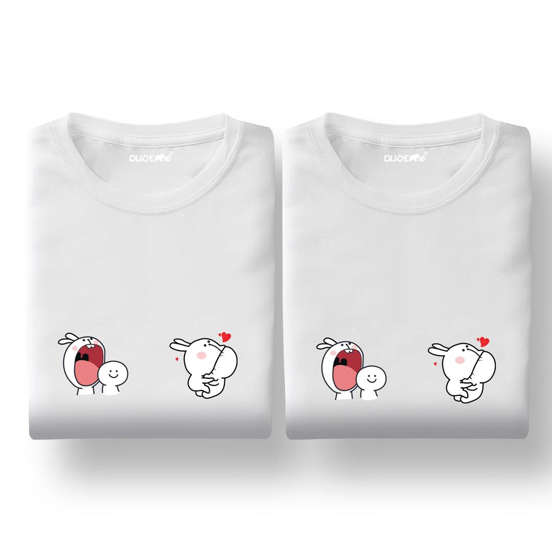 Big Bite Boo Couple T-Shirt