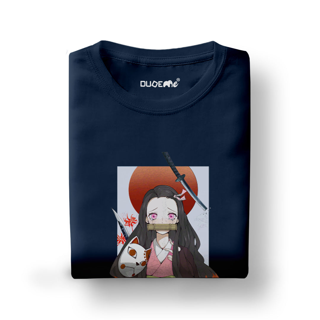 Nezuko Chan Half Sleeve Unisex T-Shirt