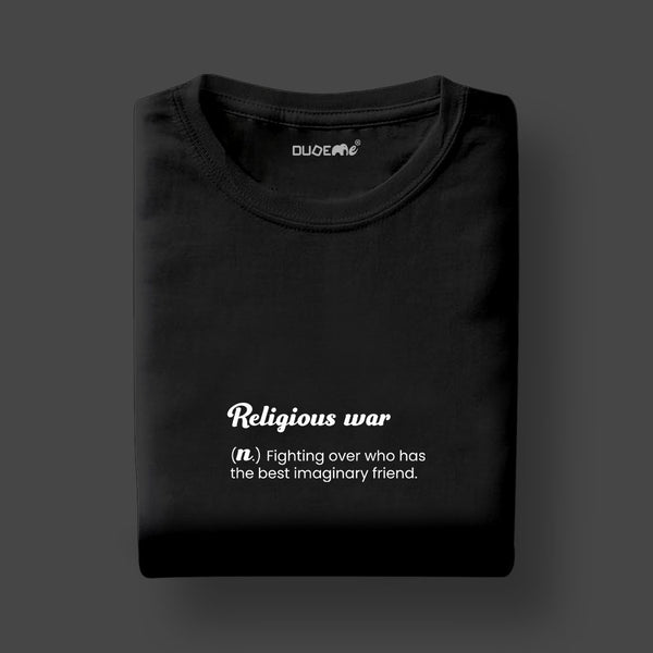 Religious War Unisex Half Sleeve T-Shirt