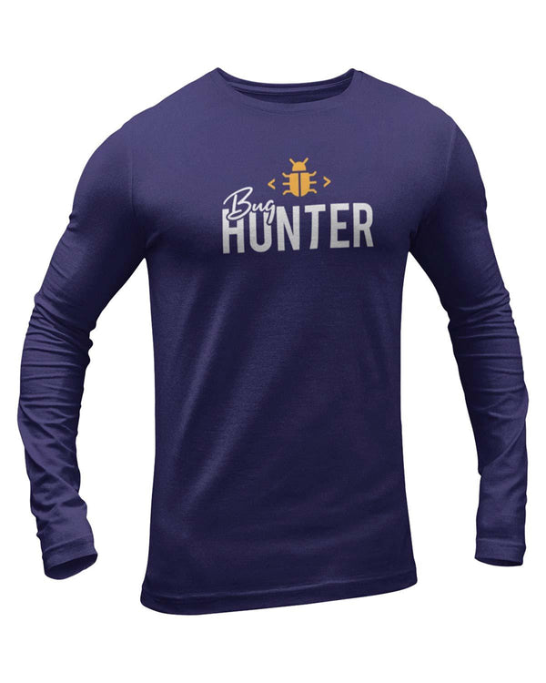 Bug Hunter Full Sleeve Geek T-Shirt - DudeMe