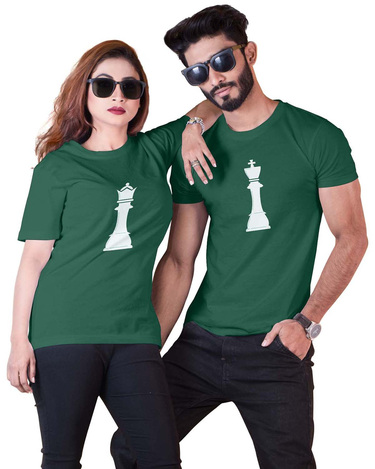 King & Queen Couple T-Shirt