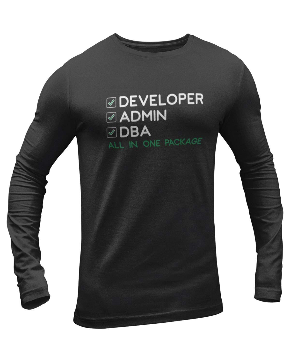 Developer Admin DBA All In One Package T Shirt