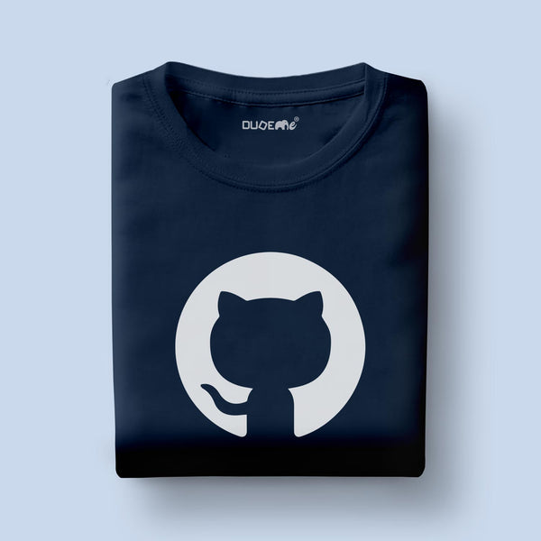GitHub Graphic Half Sleeve Unisex T-Shirt