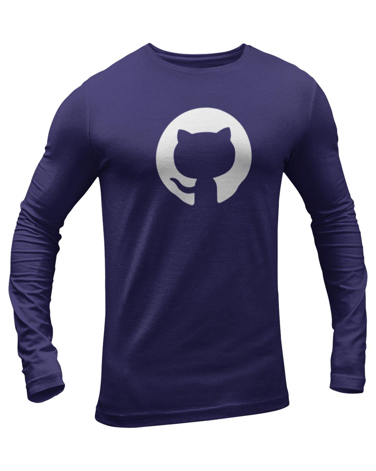 GitHub Graphics Full Sleeve Geek T-Shirt