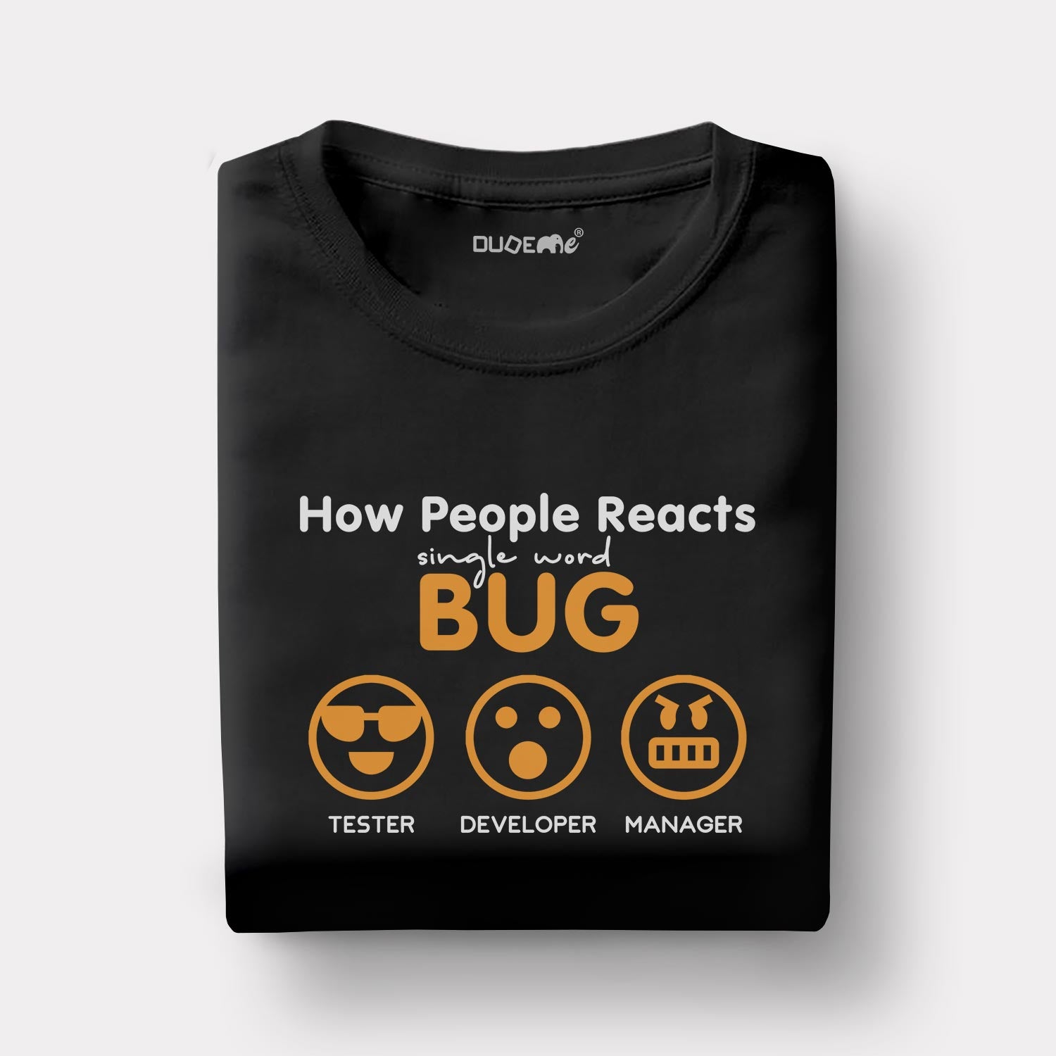 How People Reacts Half Sleeve Unisex T-Shirt