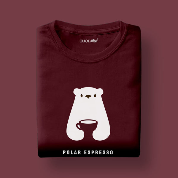 Polar Espresso Unisex Half Sleeve T-Shirt
