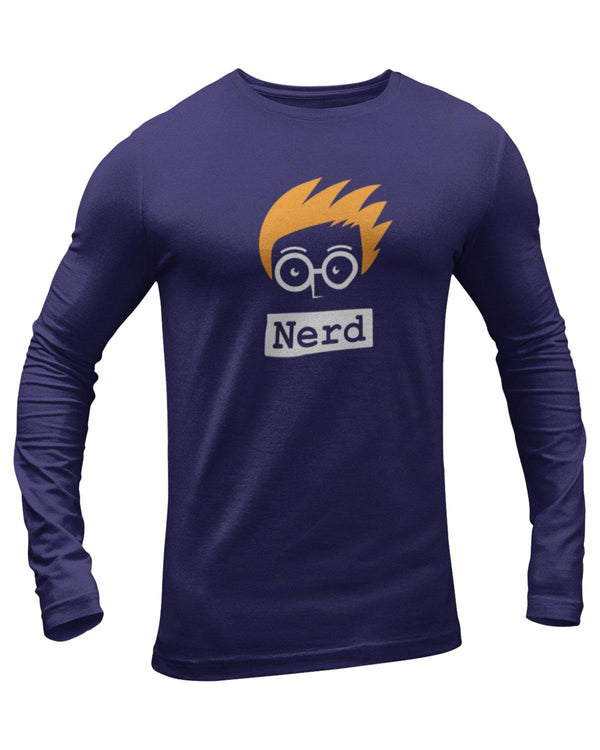 Nerd Graphics Full Sleeve Geek T-Shirt