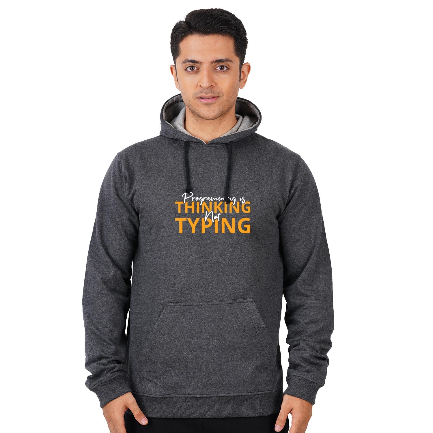 Programming Is Thinking Not Typing Unisex Hoodie