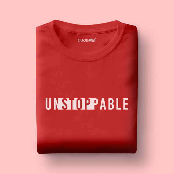 Unstoppable Half Sleeve Unisex T-Shirt