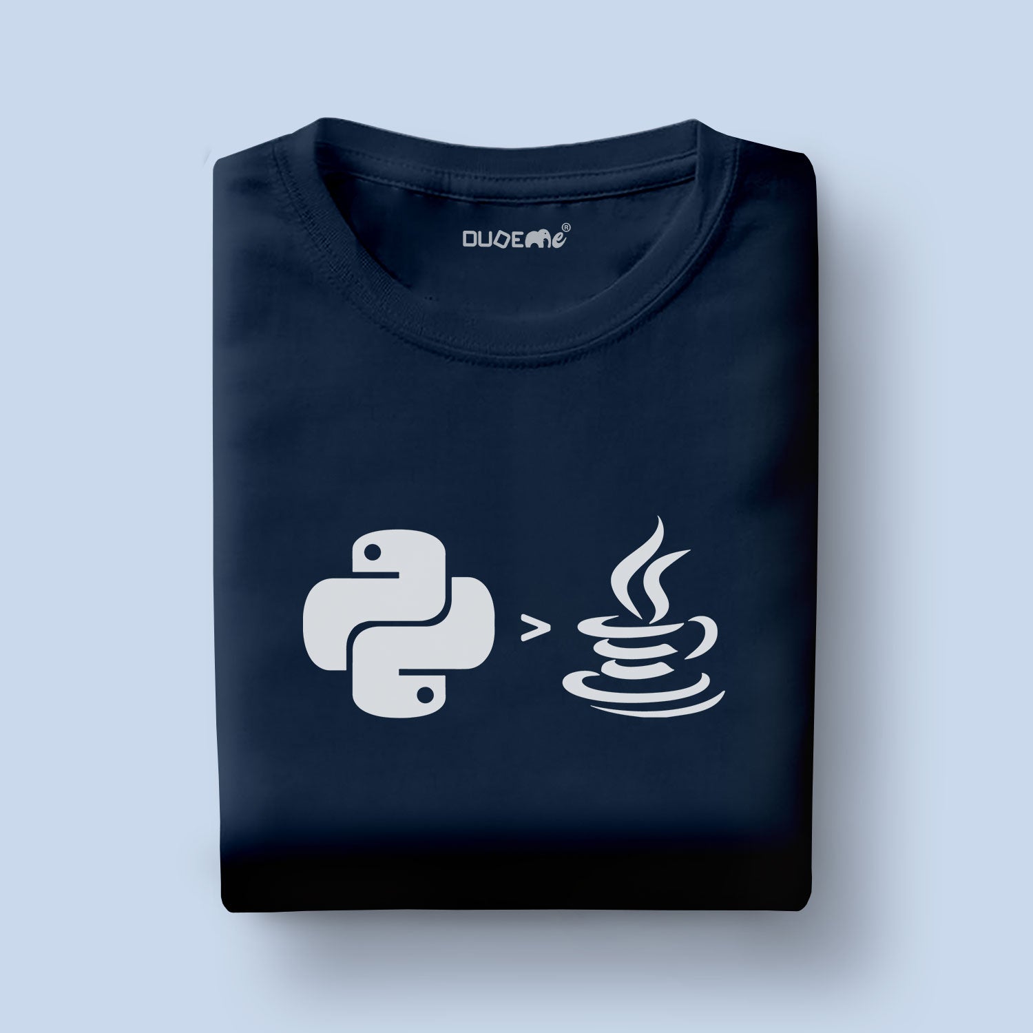 Python Is Greater Than Java Half Sleeve Unisex T-Shirt