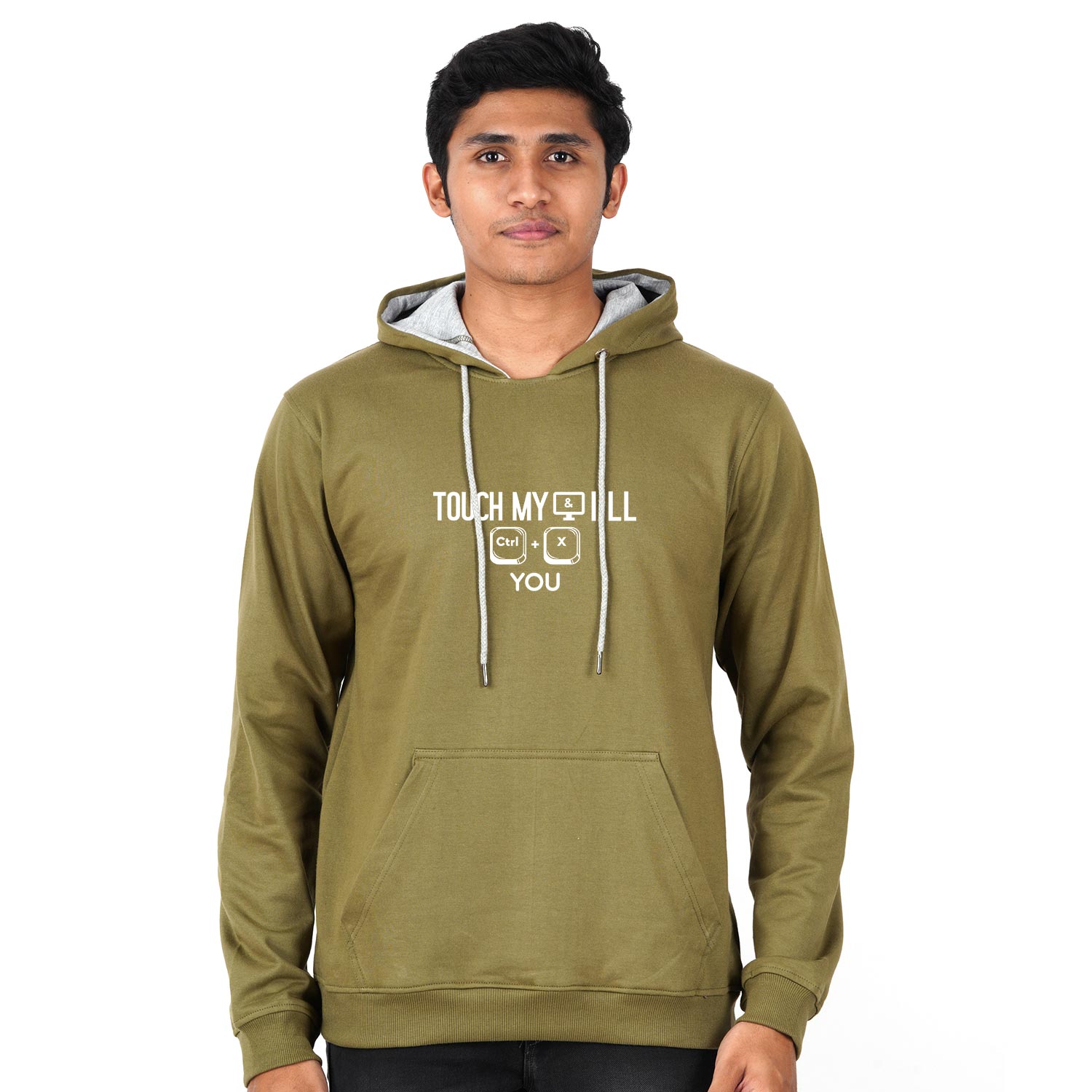 Touch My Computer I Will Cut You Unisex Hoodie