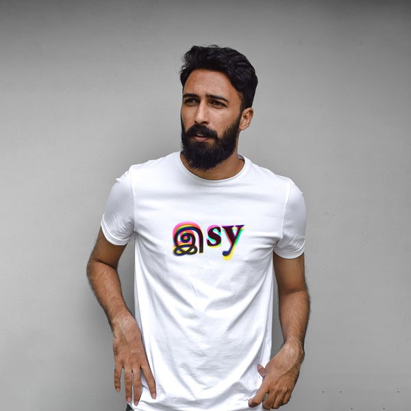 Isai Tamil | Retro Unisex Half Sleeve T-Shirt