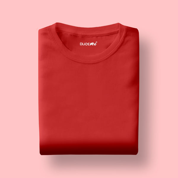 Red Half Sleeve Unisex T-Shirt